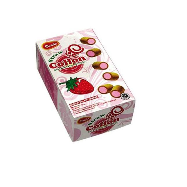 

れ Monde Pola Snack 25 gr + Monde Strawberry Collon 50 gr READY 2190 ✿