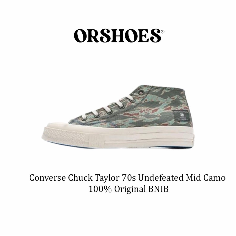 Converse Chuck Taylor 70s Undefeated Mid Camo 100% Original