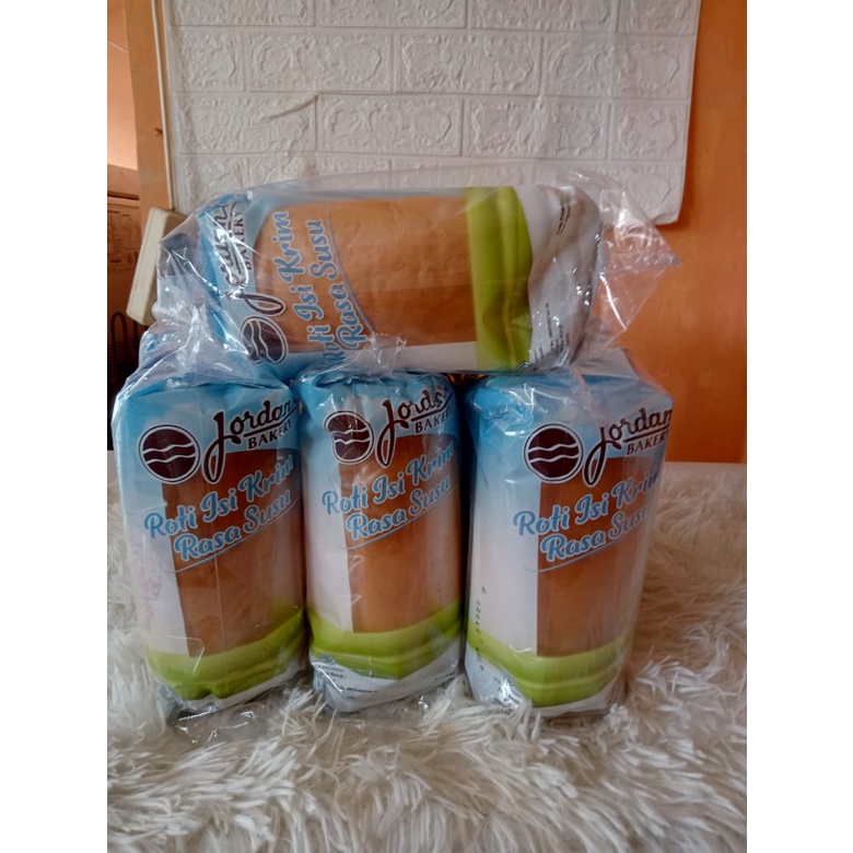 Roti Jordan Isi Krim Rasa Susu 1 pack isi 5pcs