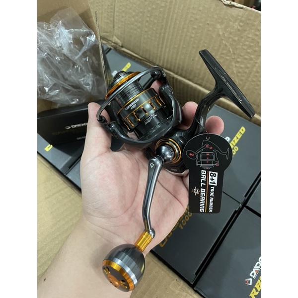 REEL DAIDO CARBONIZED POWER HANDLE SEAL TRUE BEARING