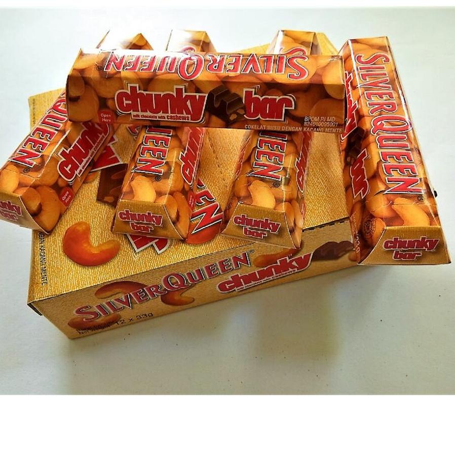 

Termurah Silverqueen Chunky Bar 5 pcs gas !!