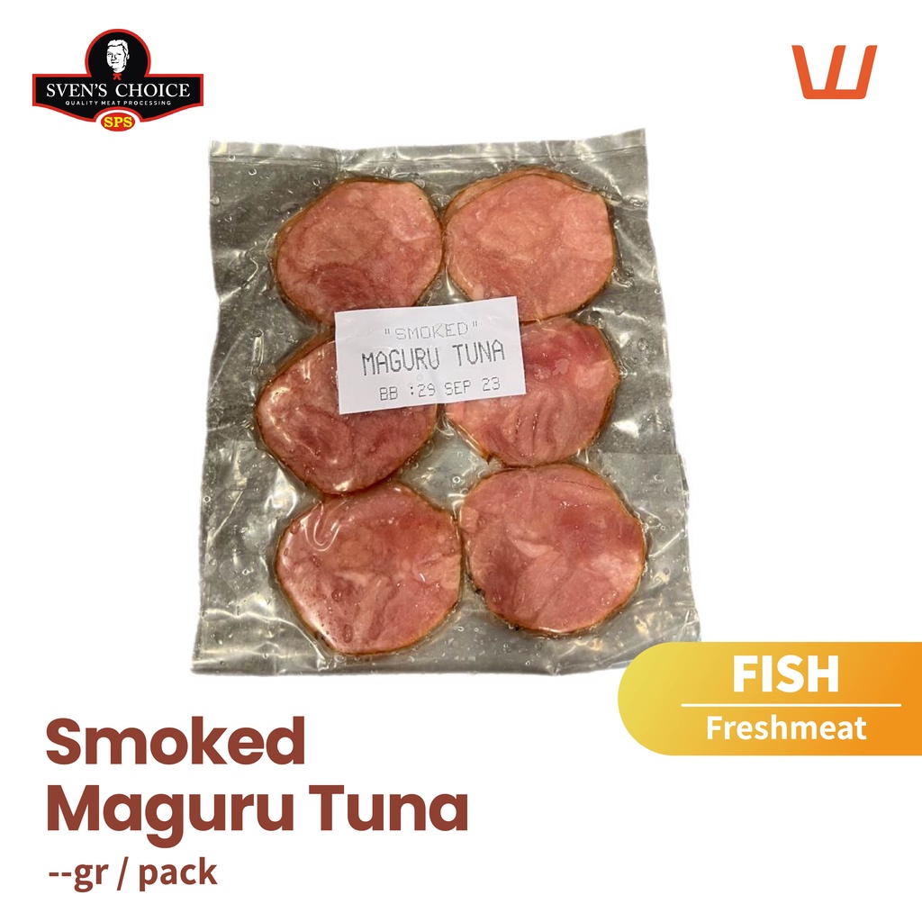 

Smoked Maguro Tuna Sliced Sven's Choice 100gr