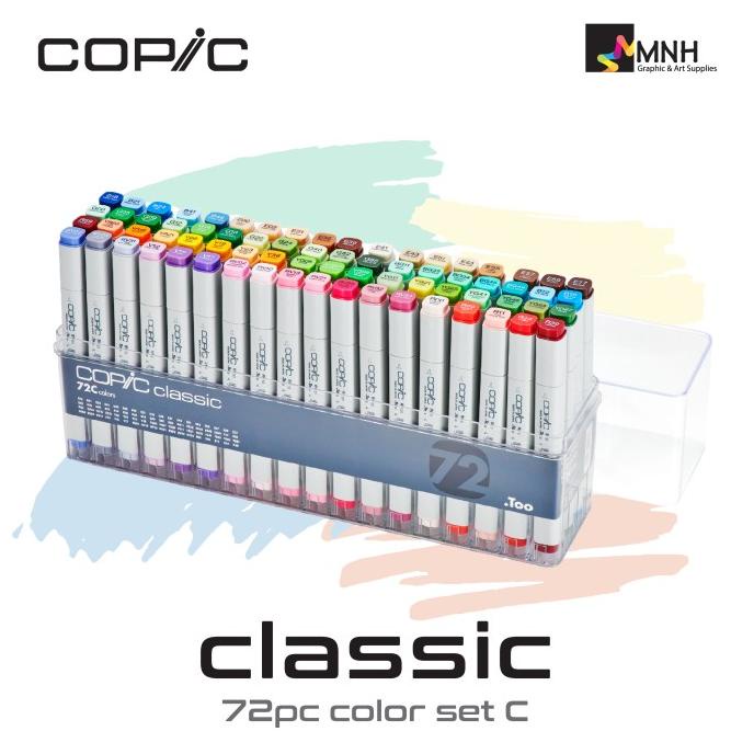 

PROMO COPIC MARKER SET 72 COLOR SET C STOK TERBATAS