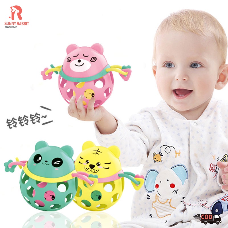 Mainan Kerincingan Bayi / Teether Rattle Stick/Mainan Gigitan Bayi Bpa Free B207