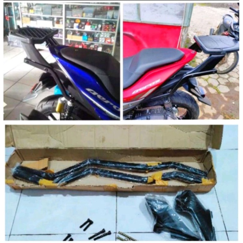 Jual Bracket Box Yamaha Aerox Breket Box Hrwr Aerox Monorack Box Givi Shad Kappa