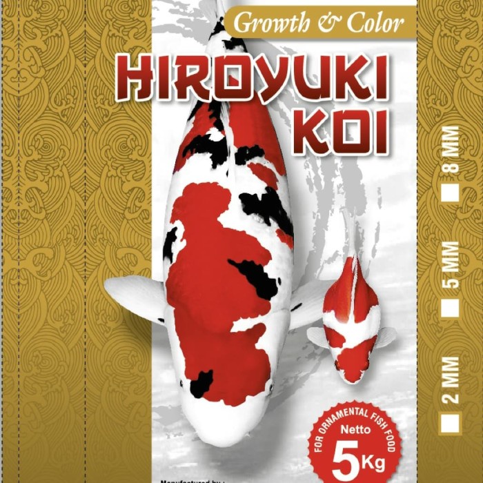 Pakan Ikan Koi Premium Hiroyuki 5 kg