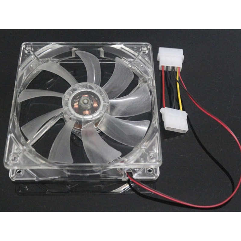 Bt 12cm Pendingin CPU 4pcs Lampu LED CPU Pendingin Cooler Fan 120mm RGB Cooler Fan