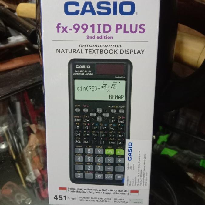 

KALKULATOR CASIO SCIENTIFIC FX991 ID PLUS E8576TRB