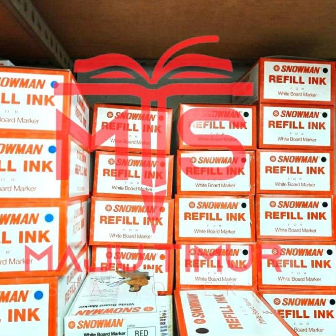 

(COD) Tinta Isi Ulang / Refill Spidol Snowman Whiteboard TERBATAS Kode 1393