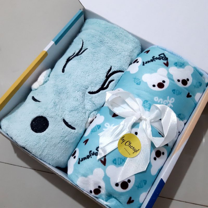 Hampers Baby Gift Set / Handuk bayi dan Selimut Bayi