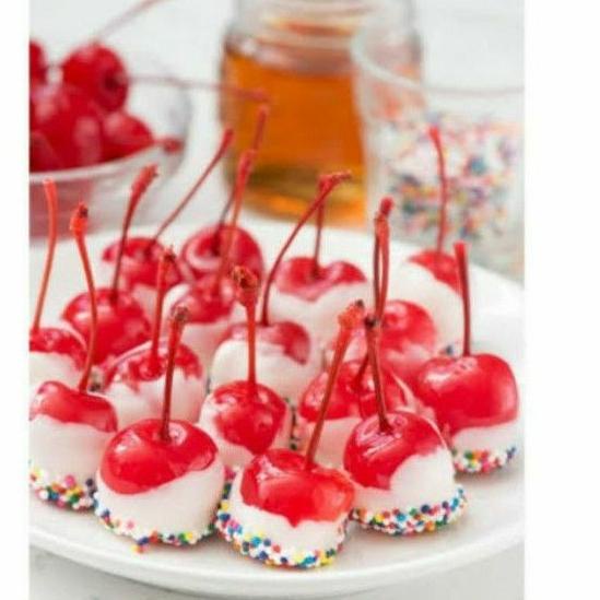 

code5m0La--Red Cerry / Ceri / Cerri / Cherry / Royal Maraschino Cherries 100 gram