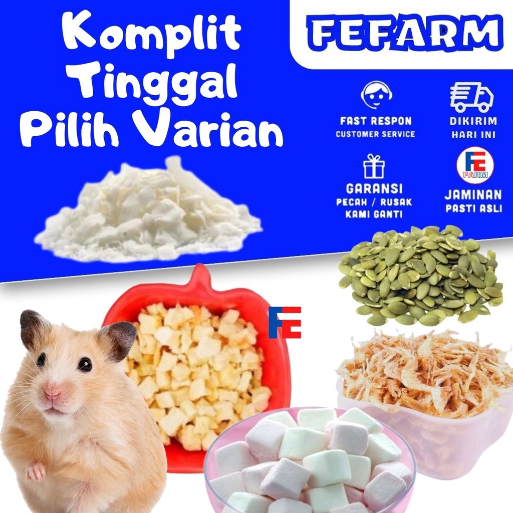 10gram Seeds, Grains, Herbs Treat Hamster &amp; Gerbil FEFARM