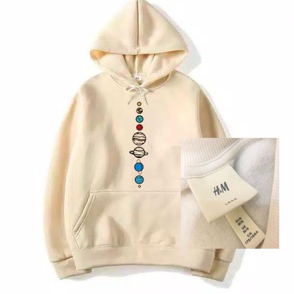 Bukan Barang KW Jaket Hoodie NASA H&M Planet Original Usa / Sweater Hoodie NASA Tata Surya Pria Wani