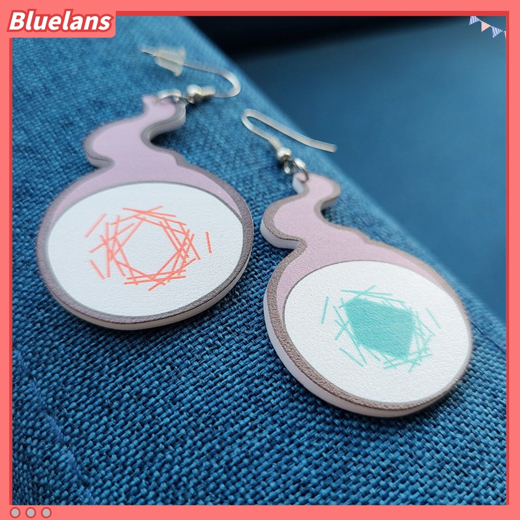 1 Pasang Anting Kait Desain Anime Toilet Bound Hanako Kun Bahan Akrilik Untuk Kostum Cosplay