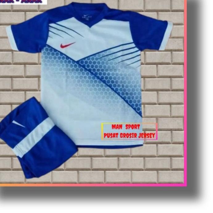 BISA COD ✔️Olahraga Anak /baju anak laki laki dan perempuan nike motip laser anak jersey Jersey Bola