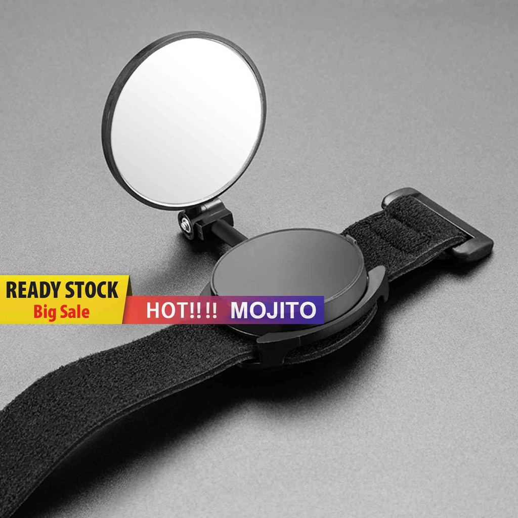 Kaca Spion Sepeda Dengan Strap Pergelangan Tangan Adjustable