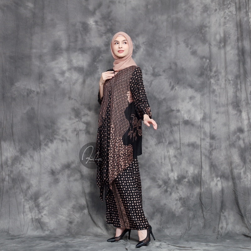 Aira Batik_ LUBNA TUNIK KEBAYA ROK SPAN/LILIT( BAHAN VISCOSE )