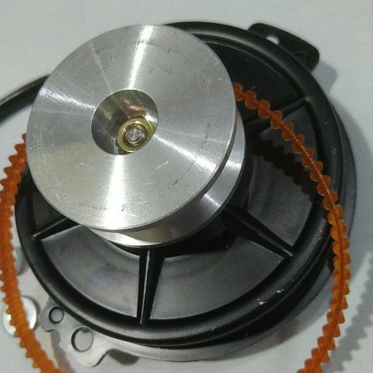 Diskon s/d 50% Dinamo DC + Pully + Belt Dinamo DC mesin Harum manis dinamo DC 12 Volt DC 12Volt DC 1