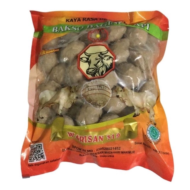 

Bakso Urat Sapi Warisan isi 50