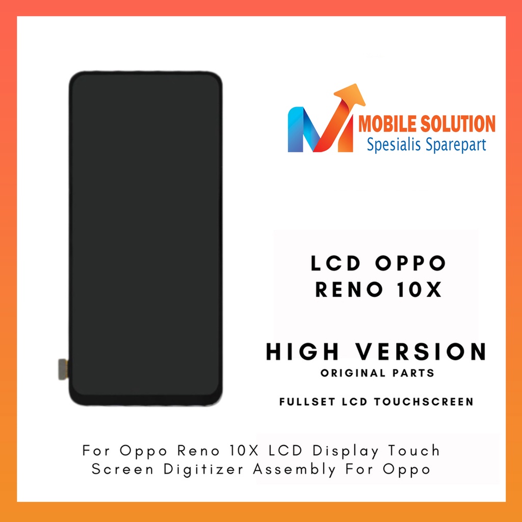 Grosir LCD Oppo Reno 10X ORIGINAL 100% Fullset Touchscreen Garasin 1 Bulan + Packing / Bubbel