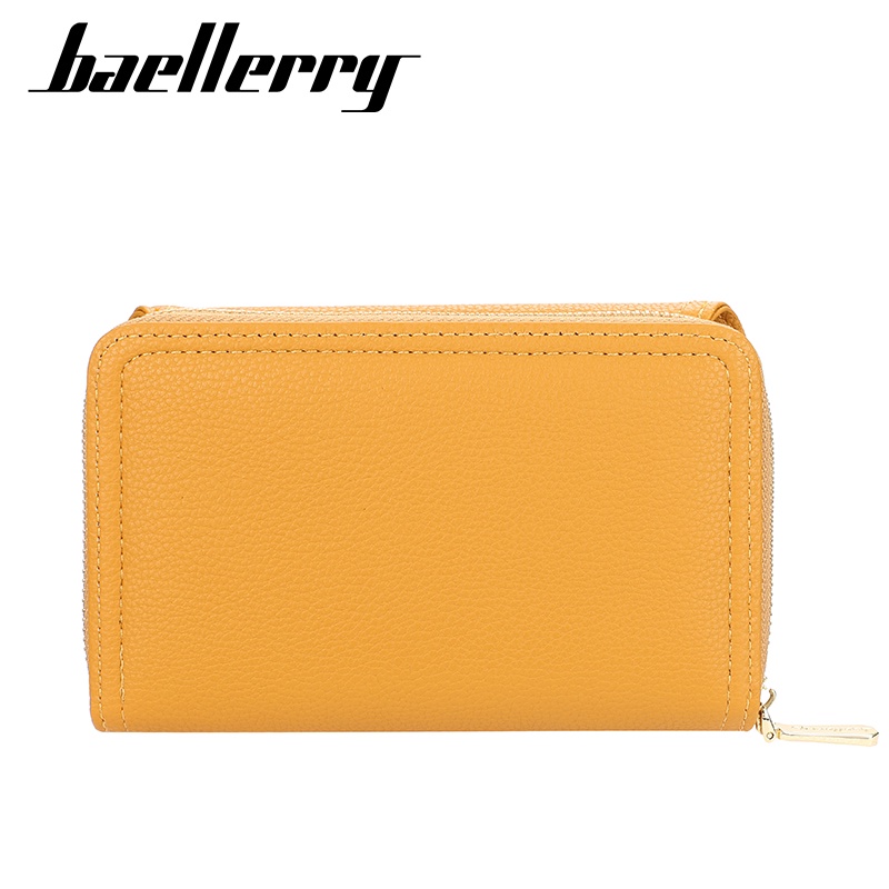 BAELLERRY NR065 Dompet Wanita Lipat Bahan Kulit PU Leather Premium WATCHKITE WKOS