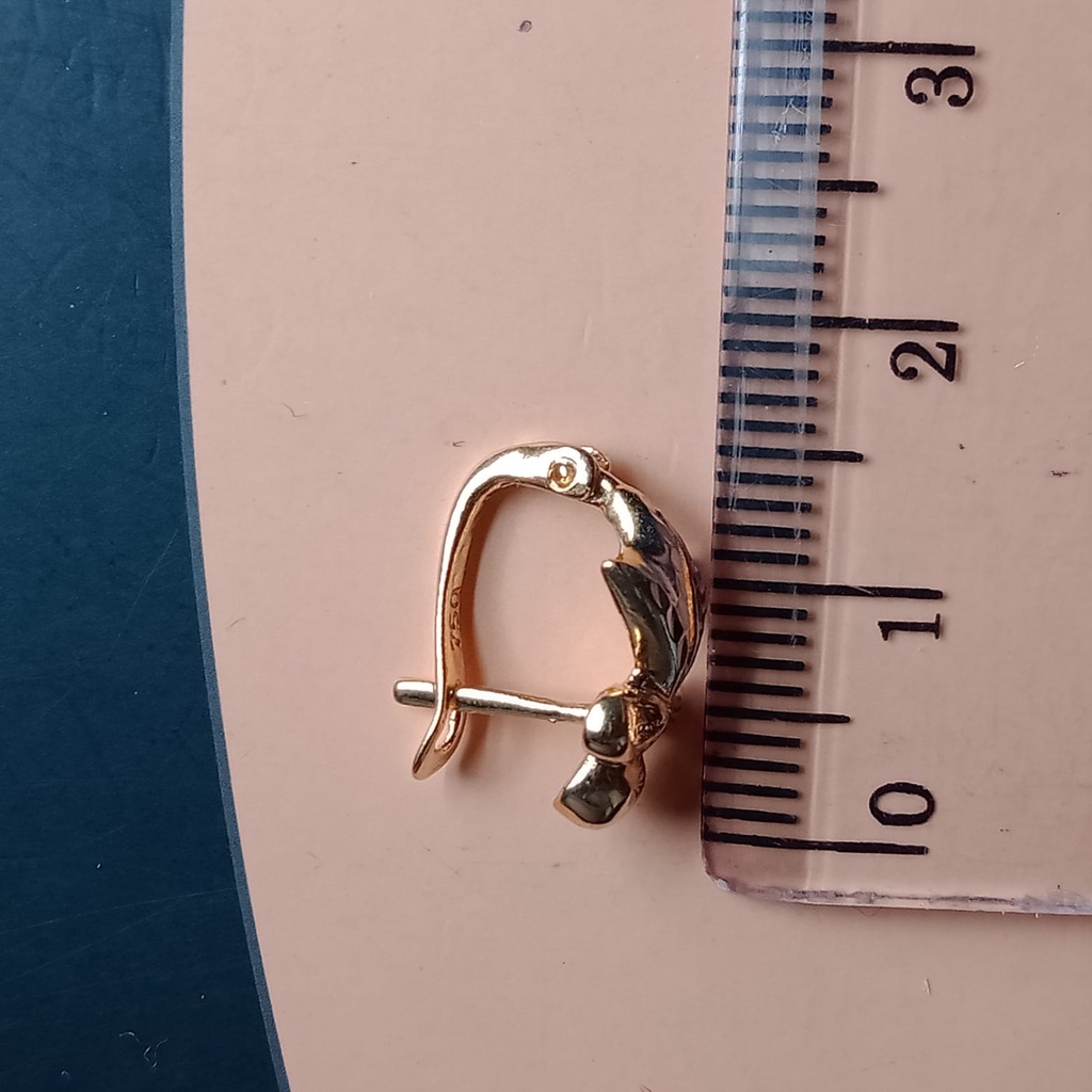 Anting emas 17K - 2.5 gr kadar 750 - 3818