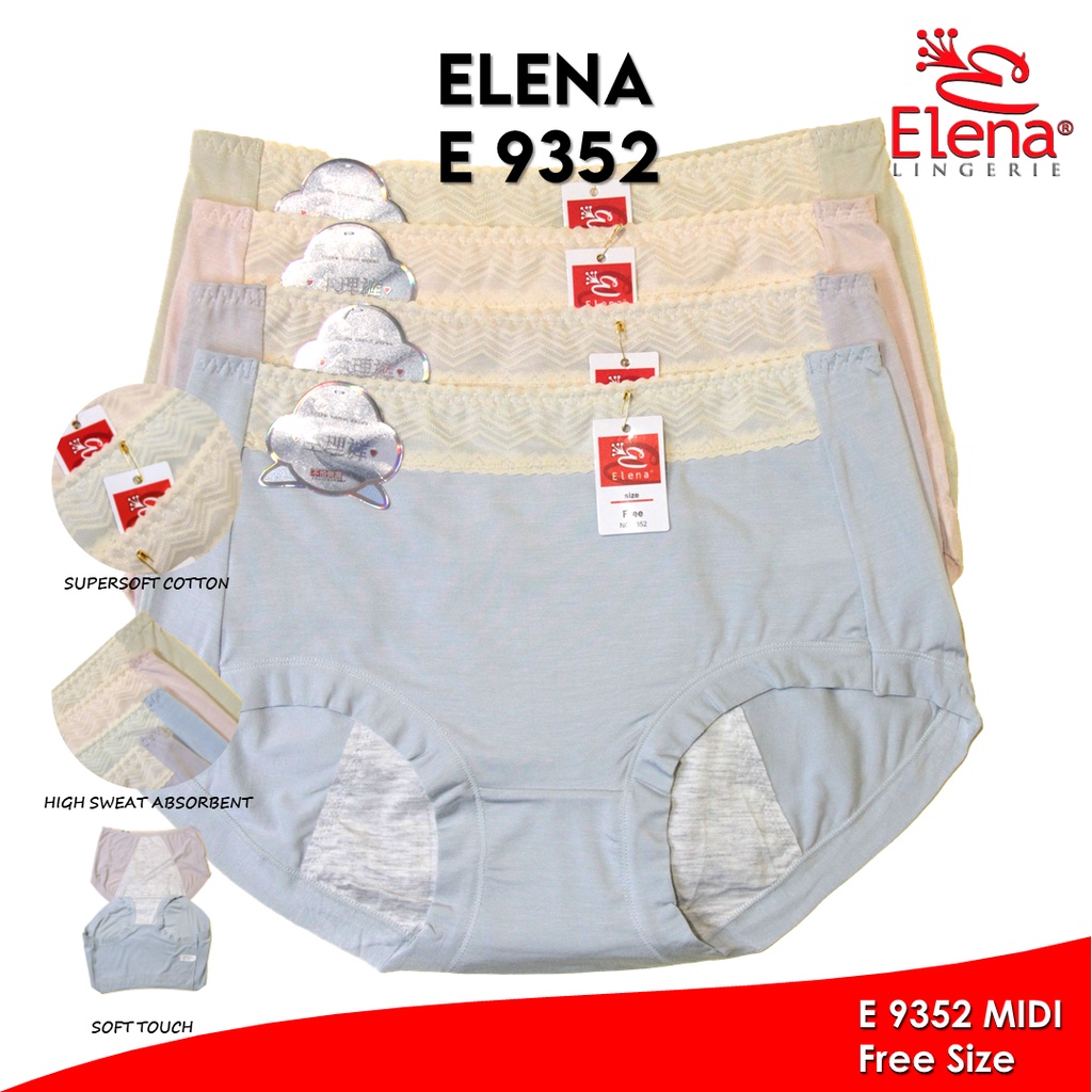 Elena E 9352 Celana Dalam Wanita Isi 1Pcs