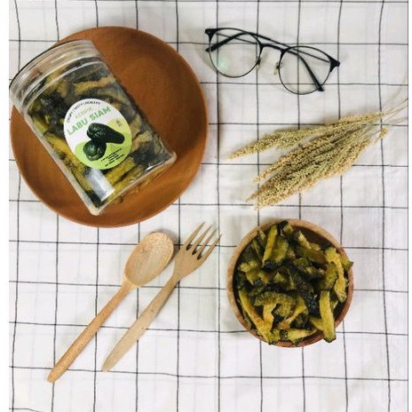 KERIPIK LABU SIAM HIJAU TUA | KERIPIK SAYUR PREMIUM | CEMILAN SEHAT 750 ML 1000 ML