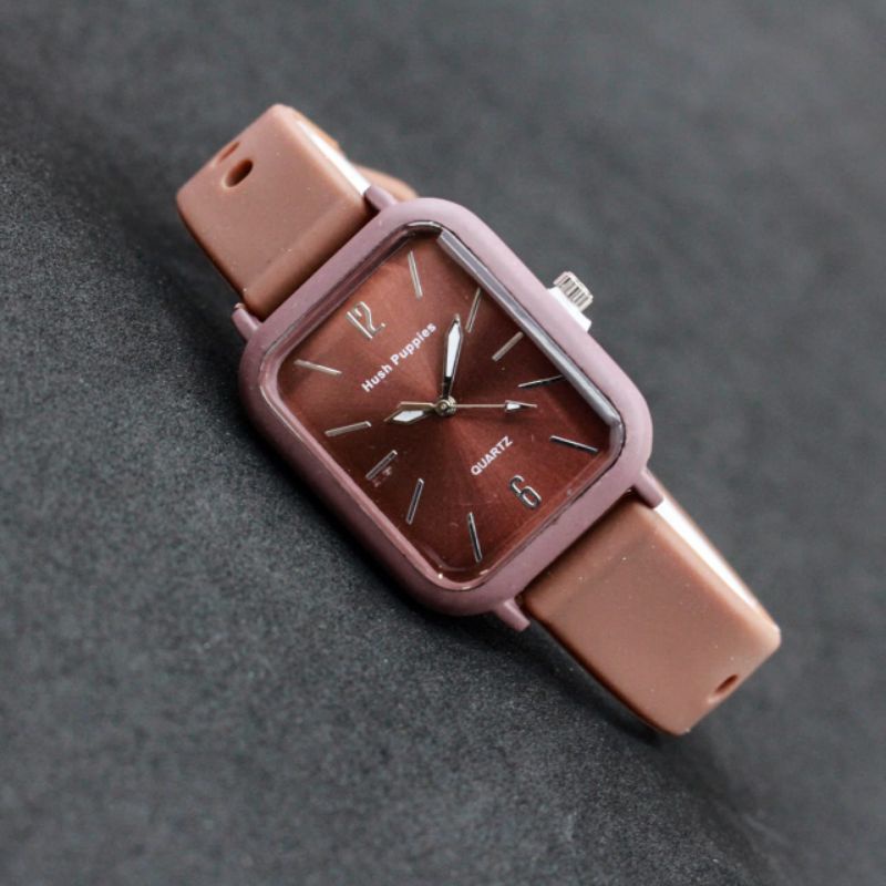 Jam Tangan Wanita Hush Puppies Segi Fashion Watch