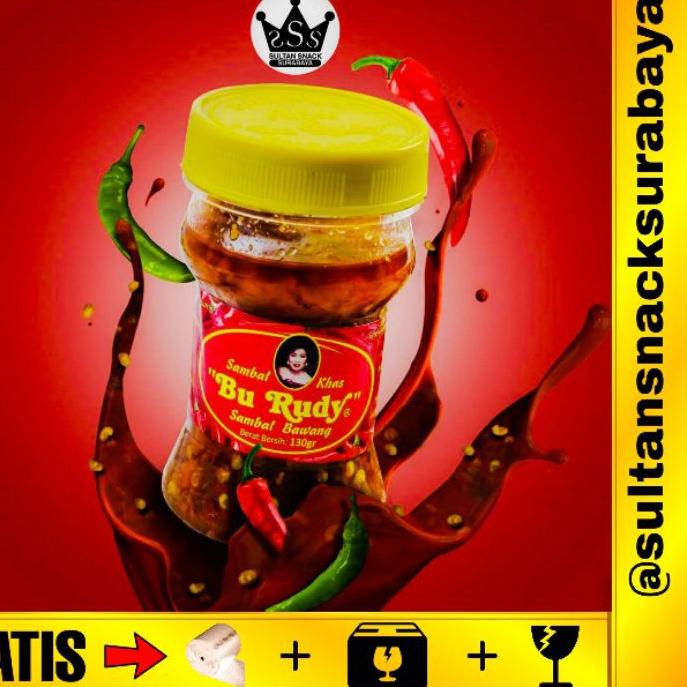 

GRATIS ONGKIR✅Sambal / Sambel Bu Rudy (Bawang / Kuning)|KD9