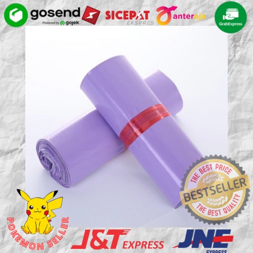 

Wow Polymailer Ungu Glossy 50X60 Isi 100Pcs Ready Stock! Berkualitas