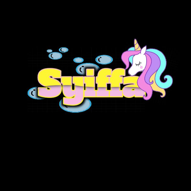 

stiker syiffa unicorn