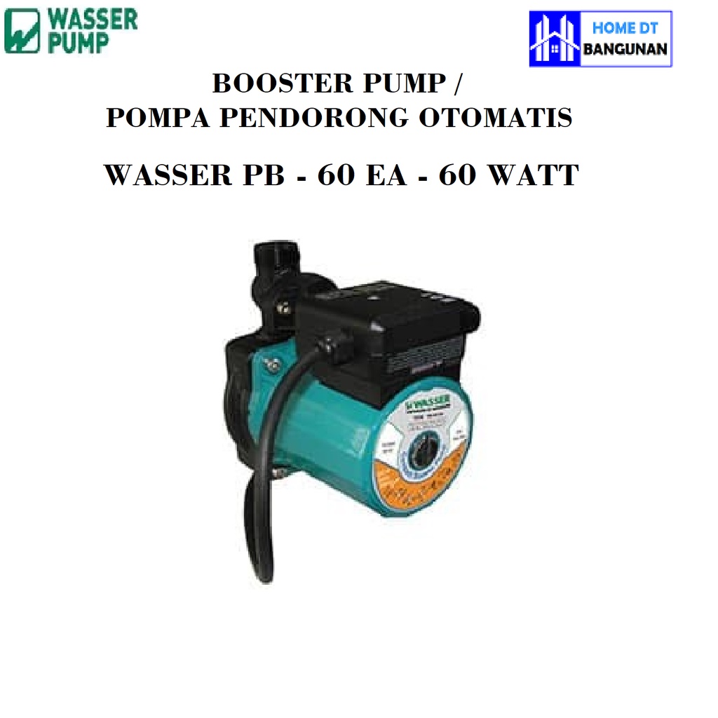Mesin Pompa Air Pendorong Wasser PB 60 EA - Booster Pump WASSER PB60EA Pompa Dorong