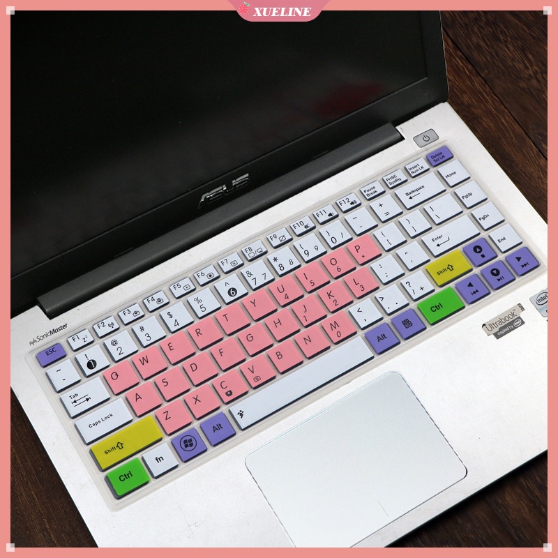 Skin Silikon Pelindung Keyboard ASUS X441 E402 A480 R417N Ultra Tipis Lembut (ZXL)