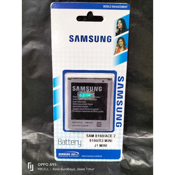 Baterai | Battery | Batre Samsung J1 mini | 8160 | Ace 2 | 8190 | S3 Mini original