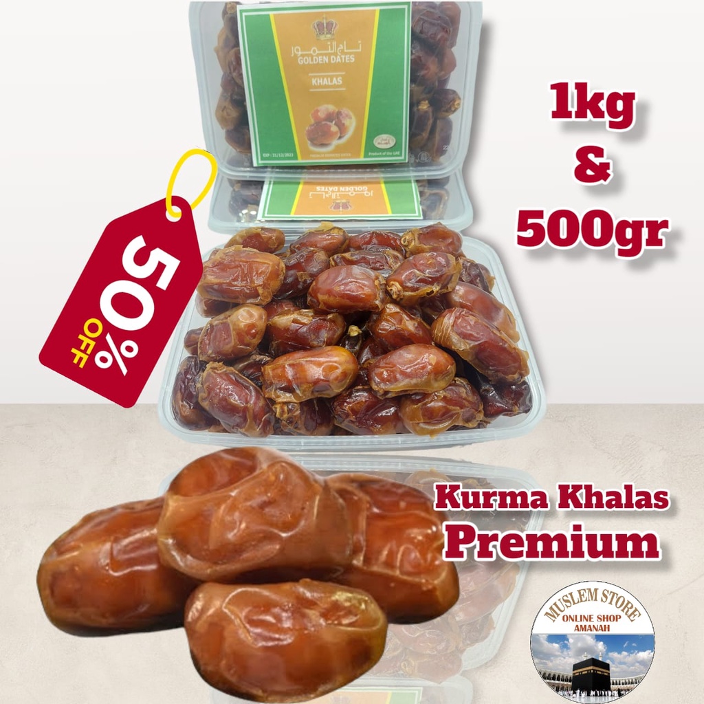 

[NEW] KURMA KHALAS PREMIUM/ KHALAS AL SAAD 500GR