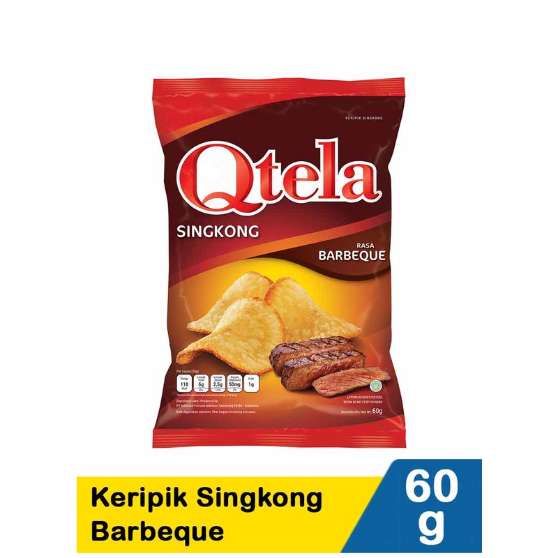 

QTELA KERIPIK SINGKONG BBQ 60 GR