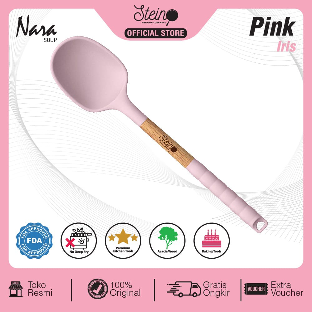 STEIN COOKWARE Nara Soup Sutil Silikon