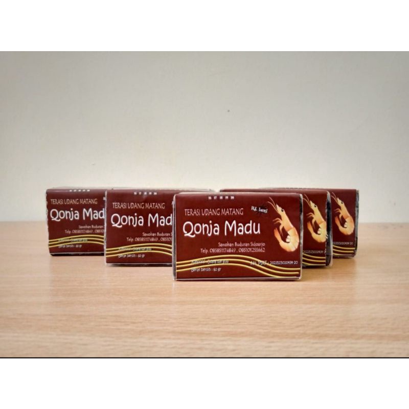 

terasi udang Qonjamadu