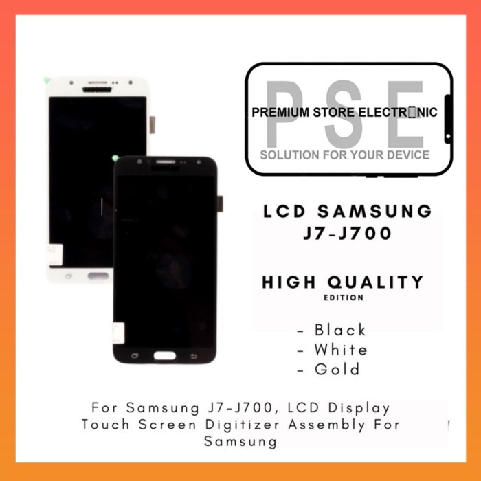 LCD Samsung J7 J700 ORIGINAL Fullset Touchscreen