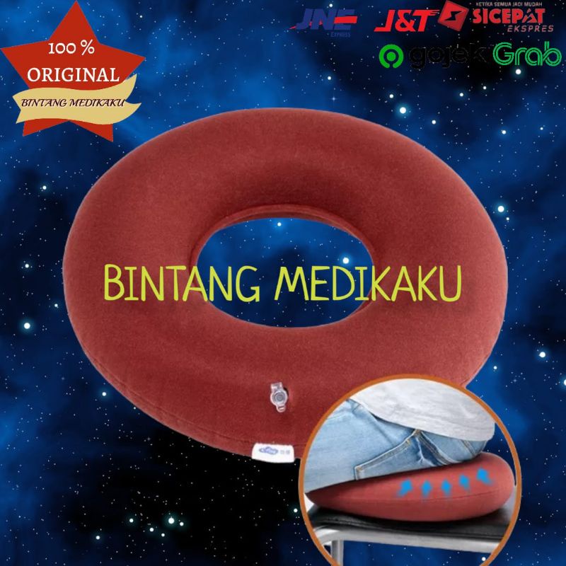 wind ring bantal donut ambien bludru