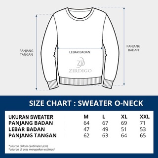 Zirdigo Sweater Distro Real Print Quality