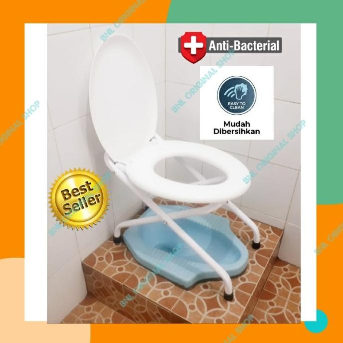 wc kursi toilet duduk portable lipat