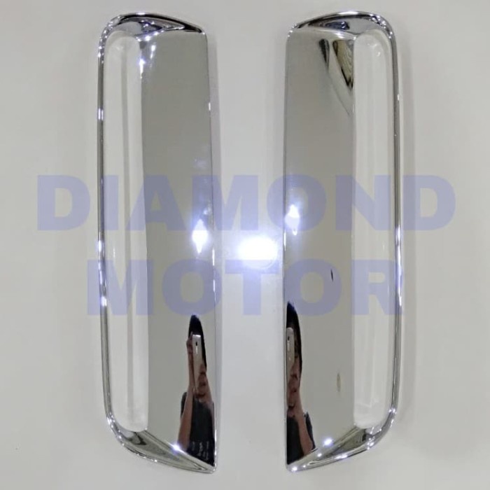 [READY] Mazda Biante List Garnis Cover Ring Chrome Reflektor Bemper Belakang / Perlengkapan Variasi 