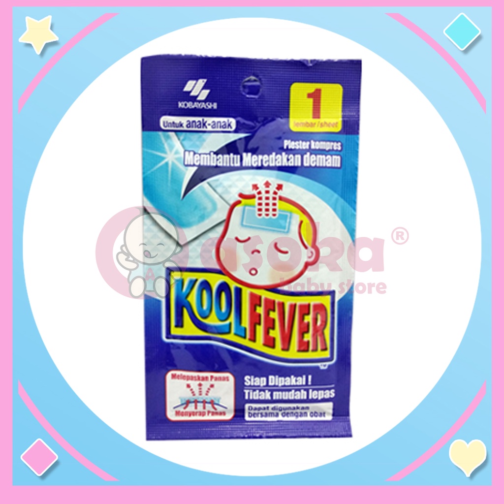 KoolFever Plester Kompres Bayi &amp; Anak 1 lembar ASOKA