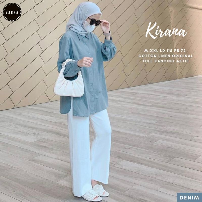 (BISA COD)KIRANA BLOUSE TERBARU