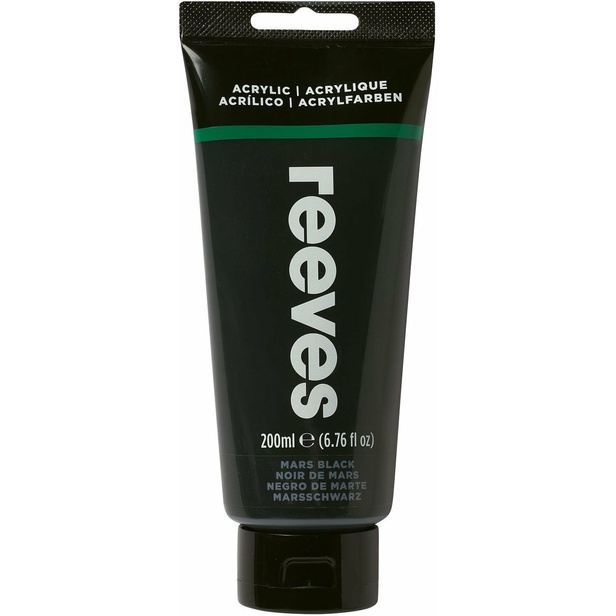

Update Reeves Acrylic 200Ml Mars Black Limited