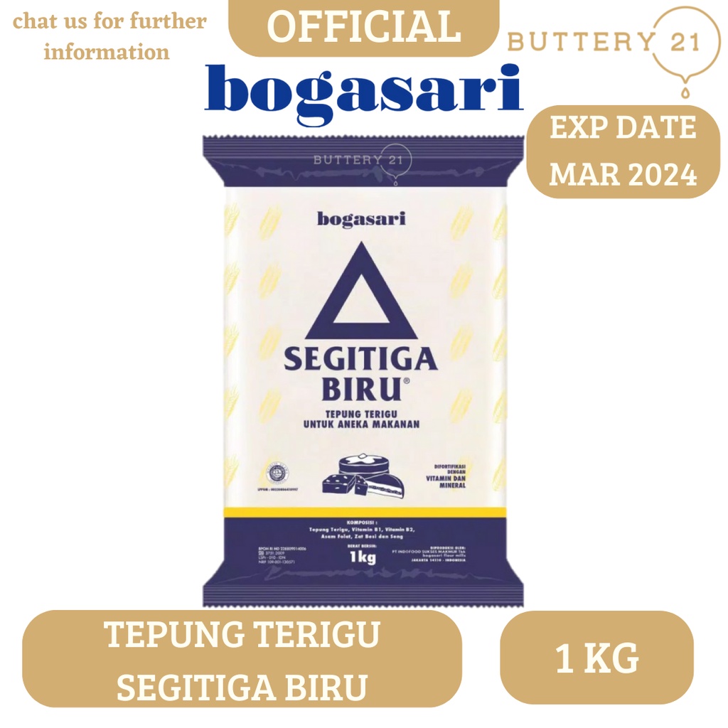 

TEPUNG TERIGU BOGASARI SEGITIGA BIRU