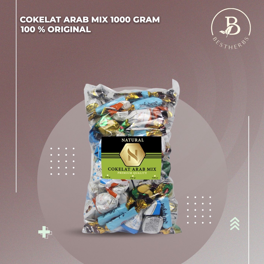 

Coklat Cokelat Arab Mix / Oleh Oleh Haji dan Umroh