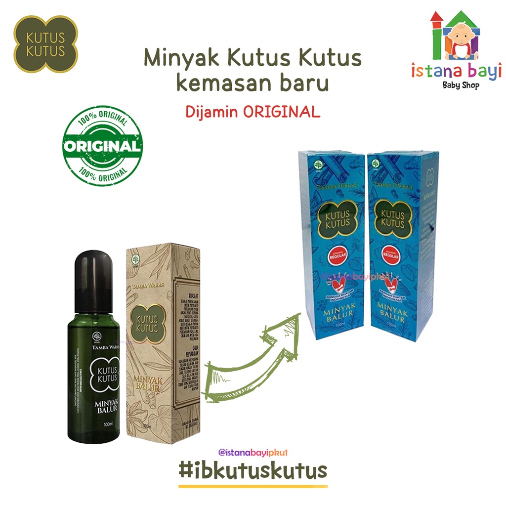 Kutus Minyak Balur 100 ml/minyak Kutus kutus ORIGINAL